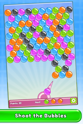 Bubble Shooter - The Best Bubble Popper Game of SweetZ PuzzleBox screenshot 2