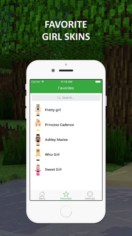 Girl Skins for Minecraft Pocket Edition screenshot-3