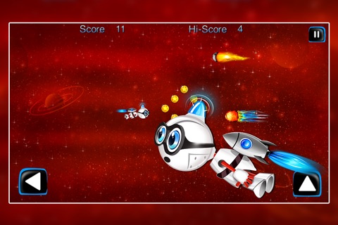 Nerd Bot Rocket : The Flying Robot Cosmos Quest in Space screenshot 2