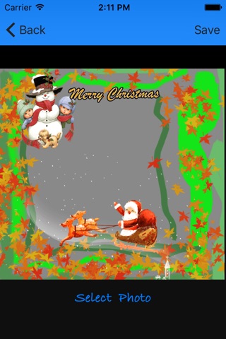 2016 Christmas & New Year Customize Card Frame screenshot 3