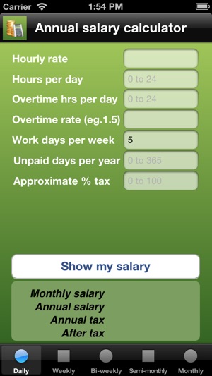 My Salary Calc