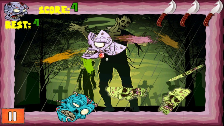 Angry Zombie Slasher - Epic Monster Killing Craze screenshot-3