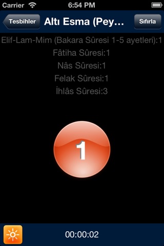 iMürşit Tesbih screenshot 2