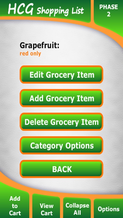 HCG Diet Shopping List screenshot-3