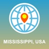 Mississippi Map - Offline Map, POI, GPS, Directions