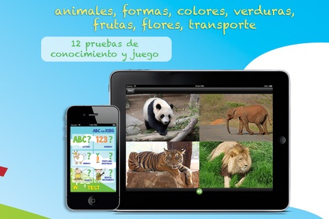 ABC for Kids (US English) - Learn Letters, Numbers and Words with Animals, Shapes, Colors, Fruits and Vegetables screenshot 3