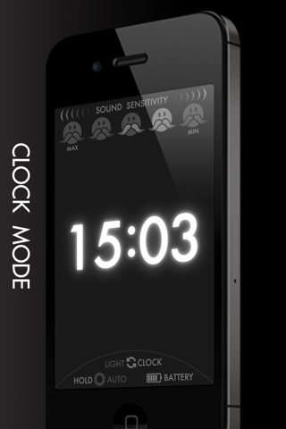 H'clap! 〜Light & Clock - Sound sensor〜 screenshot 4