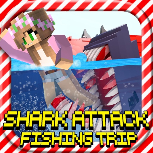 SHARK ATTACK - FISHING TRIP : Block Mini Game iOS App