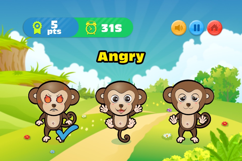 ABC Jungle - Angry Sad Smile screenshot 4