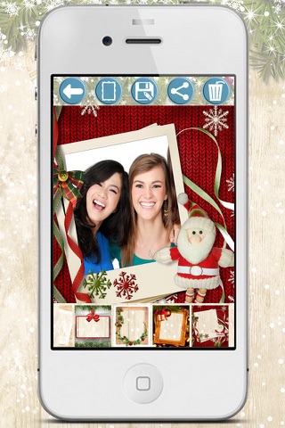 Xmas  Frames – Design Christmas photos and wish merry xmas on Christmas Eve - Premium screenshot 3