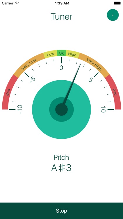 Simple Tuner - Best for String Tuning Instrument to Tune Guitar, Ukulele, Violin, and Voice Sound screenshot-4