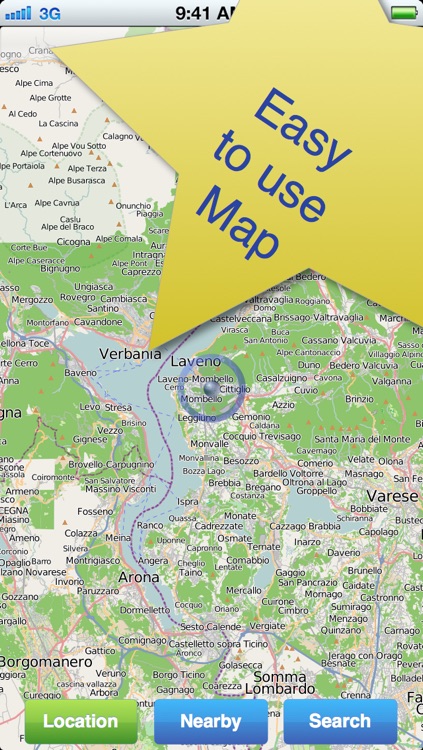 Lake Maggiore No.1 Offline Map
