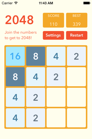 Brain Age 2048 - Most perfect puzzle game for iOS screenshot 3
