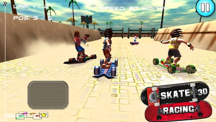 Skate Racing 3D ( Free Racing games ) screenshot-4