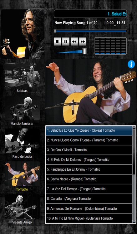 Masters of Flamenco (5 Maestros over 100 Compositions) screenshot-3