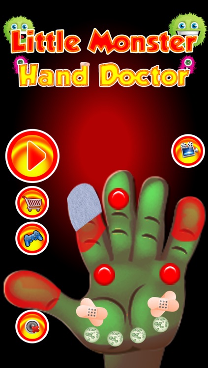 Little Monster Hand Doctor - Kids Games