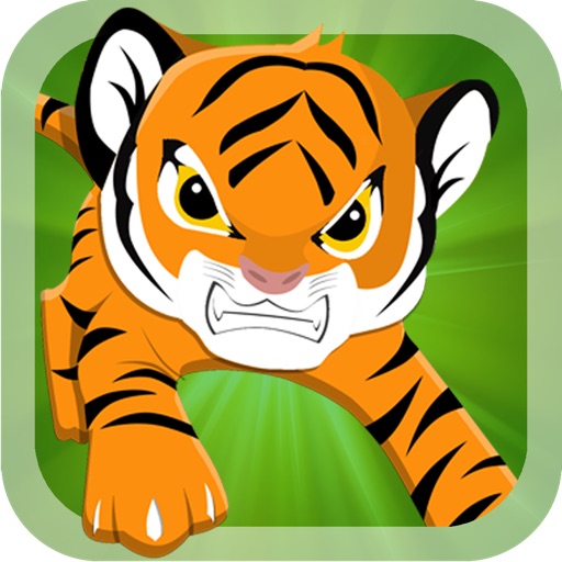 A Jungle Invasion - Angry Aliens Chasing Tiny Tiger icon