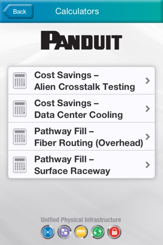 Panduit Calculator Tools screenshot 2