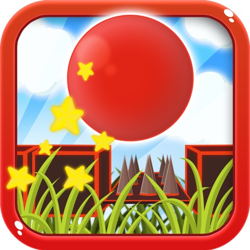 Bouncy Red Ball Fast Wipeout iOS App