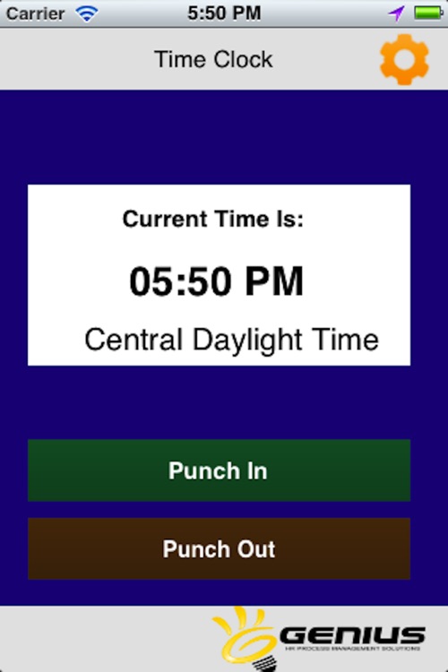 GeniusHR Intelligent Time Clock