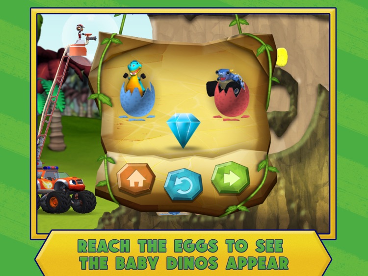 Blaze and the Monster Machines Dinosaur Rescue HD screenshot-4