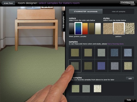 STAINMASTER® Carpet SHOWRoom for iPad screenshot 4