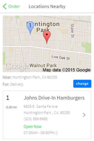 Johns Drive-In Hamburgers screenshot 2