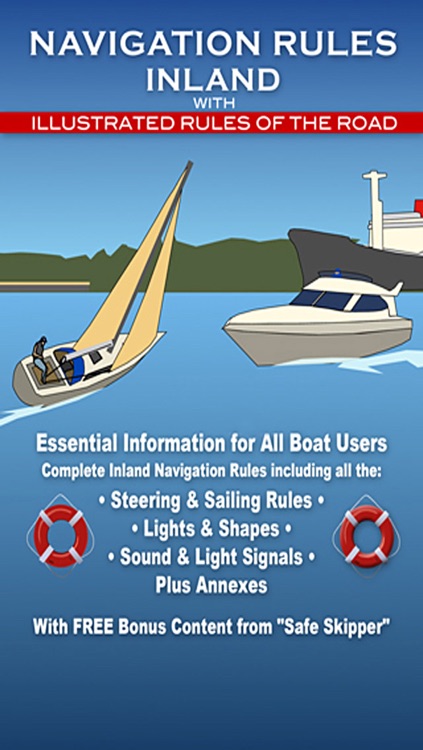 Navigation Rules Inland - for Boating & Sailing