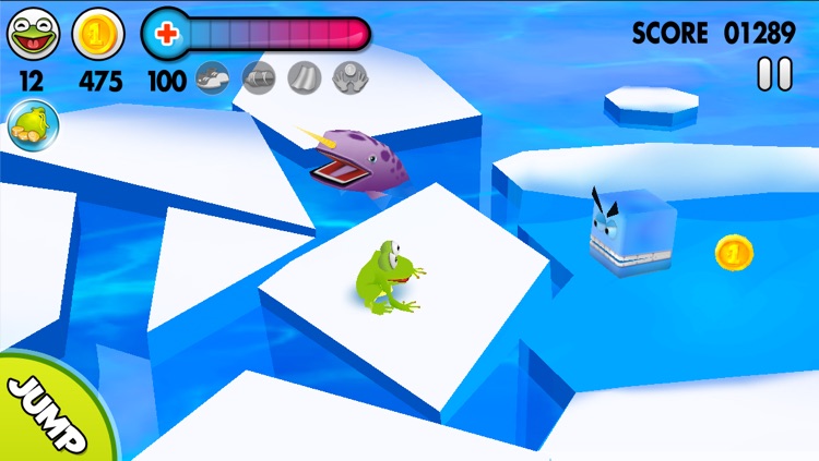 Frog on Ice