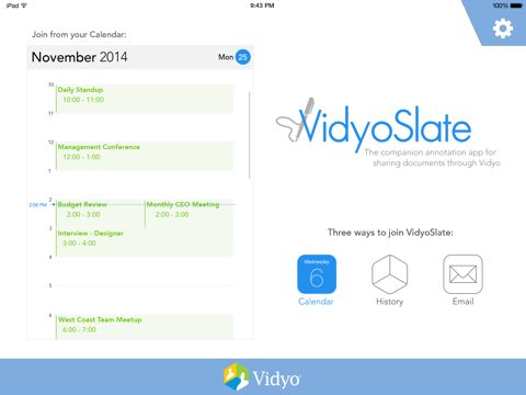 VidyoSlate screenshot 3