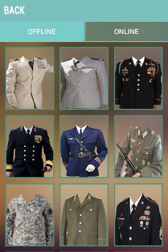 Military Suit Photo Montage screenshot 3