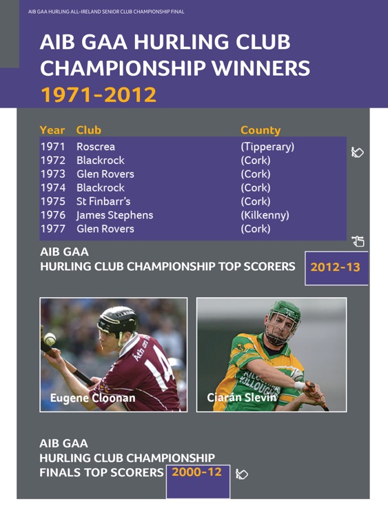 GAA Official Matchday Programmes