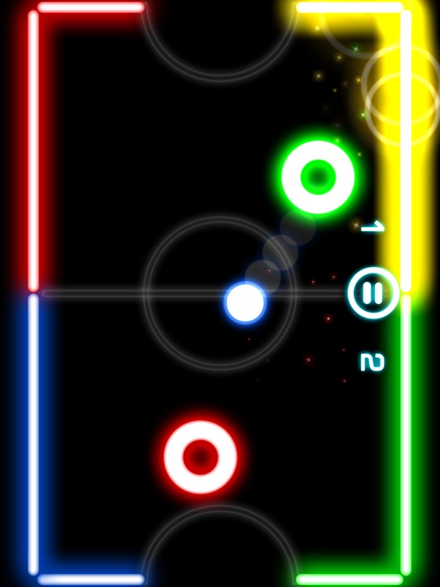 Glow Hockey 2 HD FREE