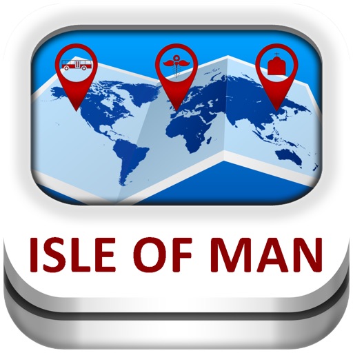Isle of man Guide & Map - Duncan Cartography icon