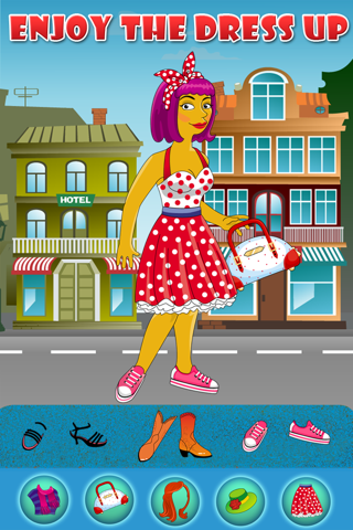 Style and Design the Superstar Cartoon Family Game screenshot 3