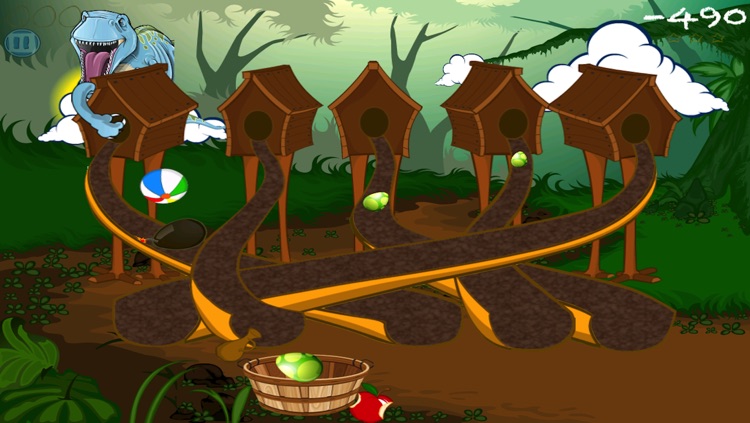 A Prehistoric Stone Age War with Dino Beasts- Catch the Rolling Egg and Hunt the Dinosaurs