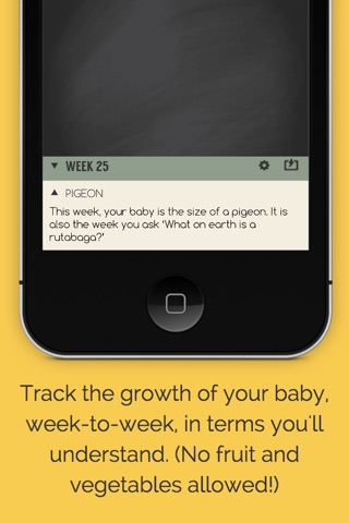 Size Me Up - Pregnancy Tracker screenshot 2