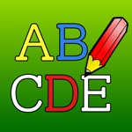 Alphabet Colouring Book for Children Learn to write and colour letters
