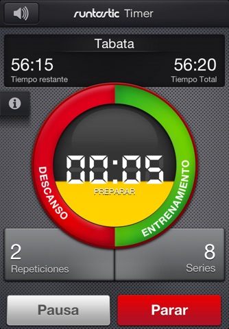 Runtastic Timer App screenshot 3