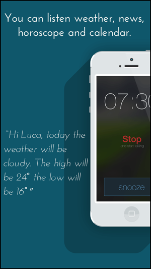 Talking Weather alarm clock - free(圖2)-速報App