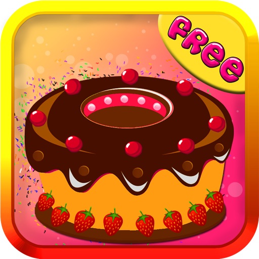 Cake Maker Free - Cooking Games for Star Girl and Kids Icon