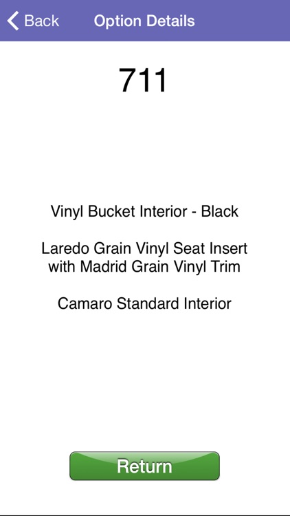 Option Decoder for GM Classics