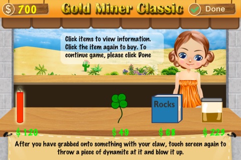 Gold Miner Classic HD screenshot 4