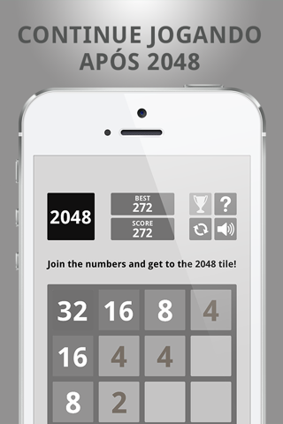 2048 Colors Tile Puzzle Game: Challenge your brain screenshot 4