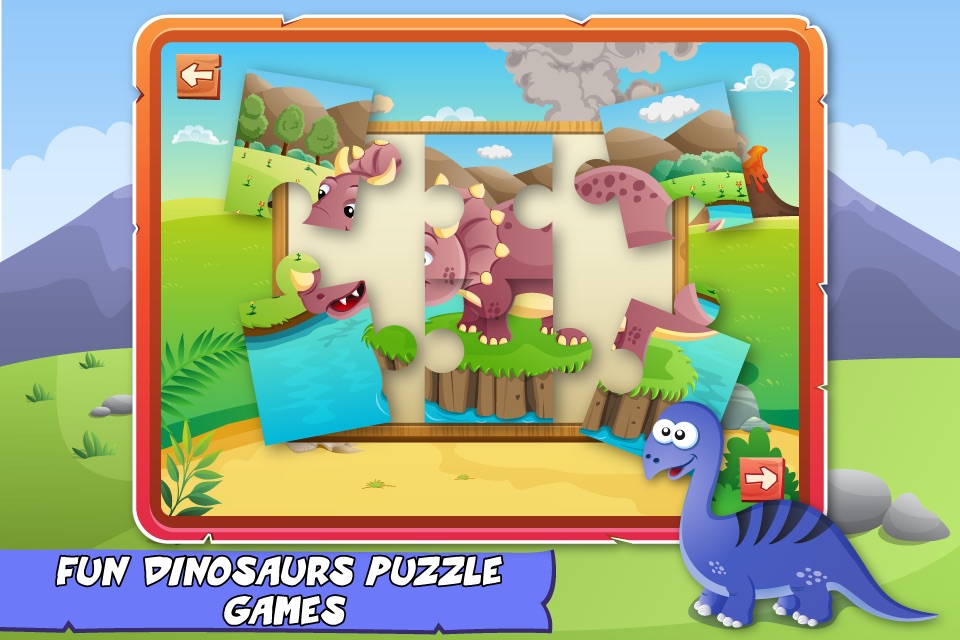Dinosaurs Activity Center Paint & Play Free - All In One Educational Dino Learning Games for Toddlers and Kids screenshot 2