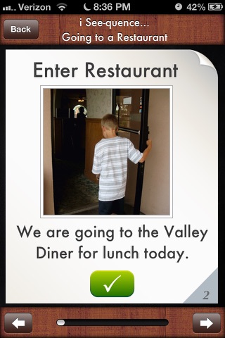 i Get... Going to a Restaurant Vocabulary Photo Books and Social Stories screenshot 3