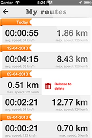 RunTracker - Running, Walking, Jogging, Cycling, Driving screenshot 2