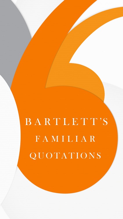 Bartlett's Familiar Quotations