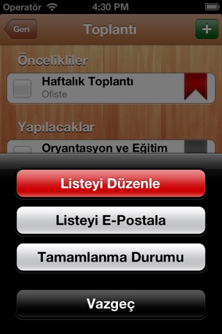 Yapılacaklar Listesi Free screenshot 3