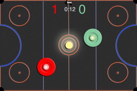 Air Hockey - Neon Free screenshot 2